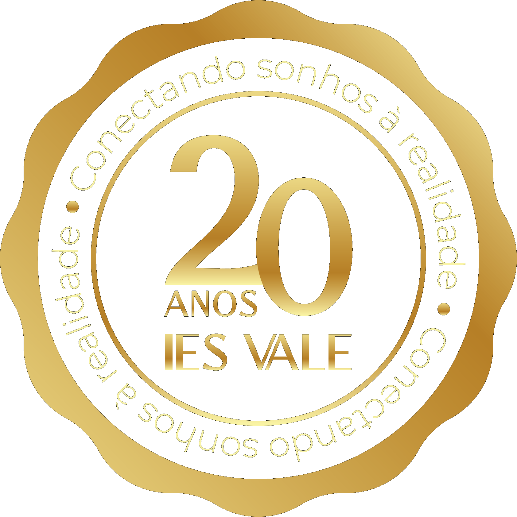 Selo comemorativo de 20 anos da IES Vale